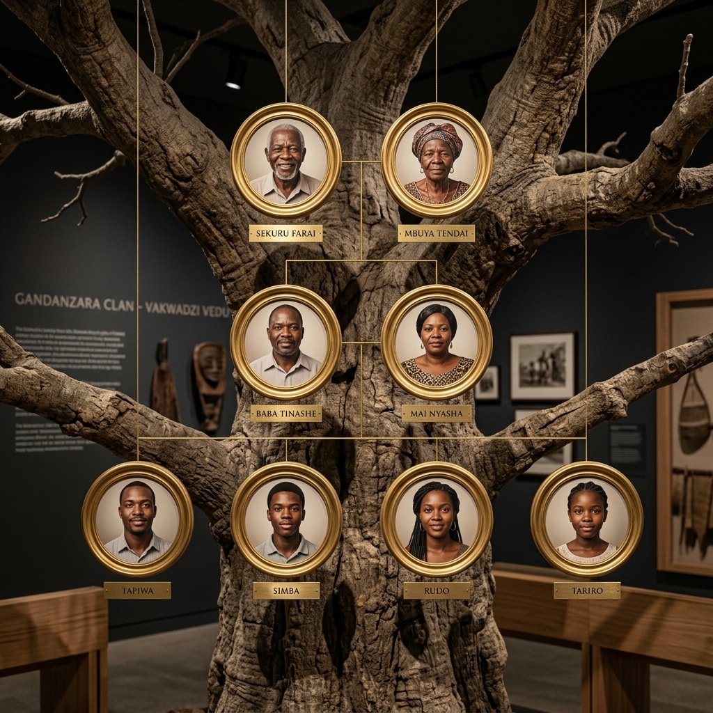 Ancestral Heritage Tree of the Gandanzara Clan